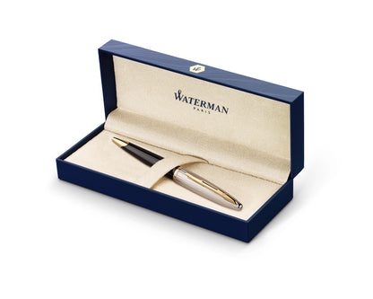 Waterman Carène Deluxe Black Gold Trim Ballpoint Pen