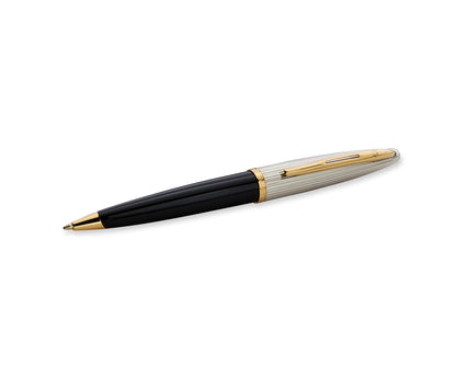 Waterman Carène Deluxe Black Gold Trim Ballpoint Pen