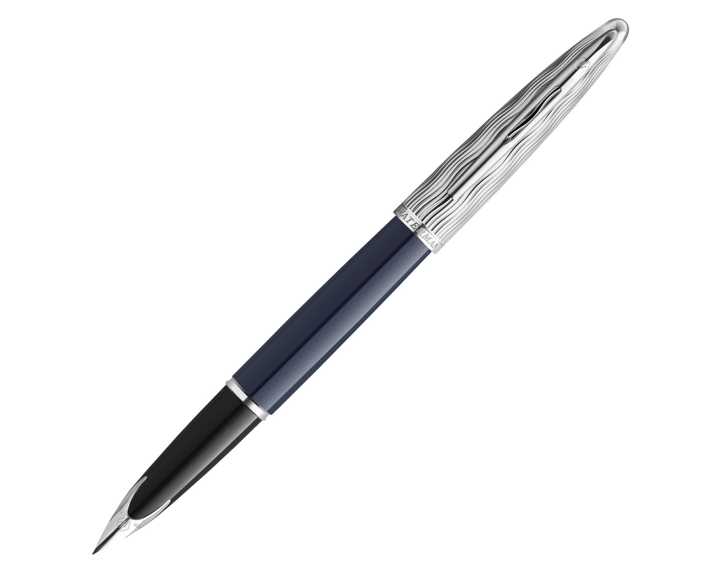 Waterman Carène L’essence Du Bleu Deluxe Blue & Metal CT Fountain Pen