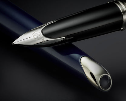 Waterman Carène L’essence Du Bleu Deluxe Blue & Metal CT Fountain Pen