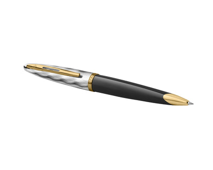 Waterman Carène Reflections of Paris Deluxe Black & Metal GT Ballpoint Pen