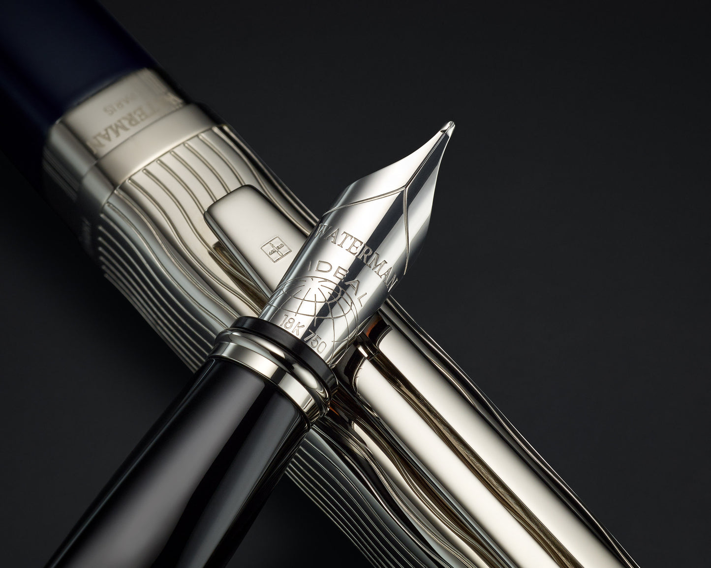 Waterman Exception L’essence Du Bleu Deluxe Blue CT Fountain Pen