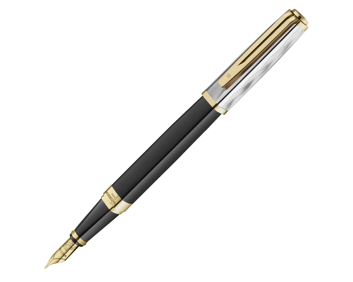Waterman Exception Reflections of Paris Deluxe Black GT Fountain Pen