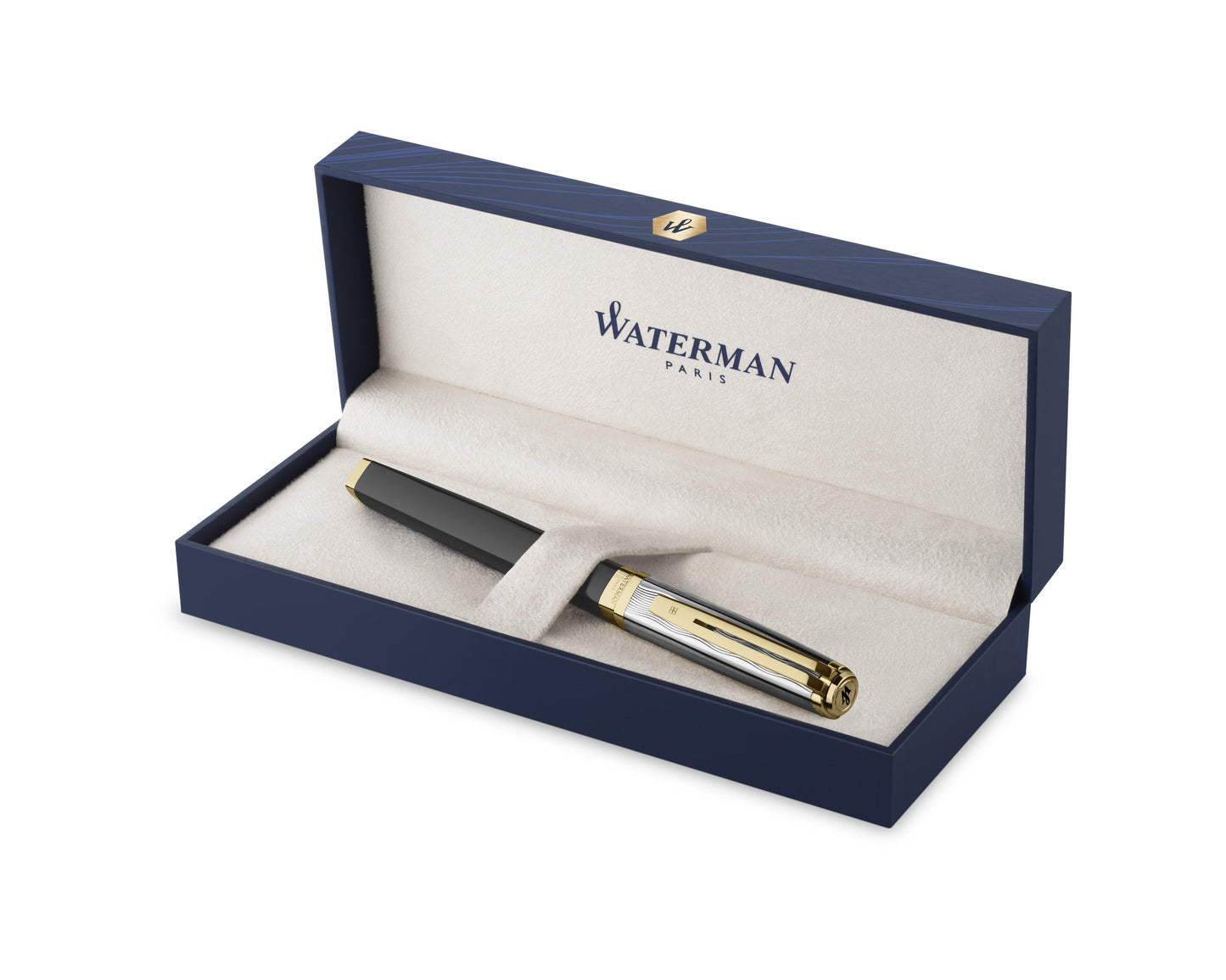Waterman Exception Reflections of Paris Deluxe Black GT Fountain Pen