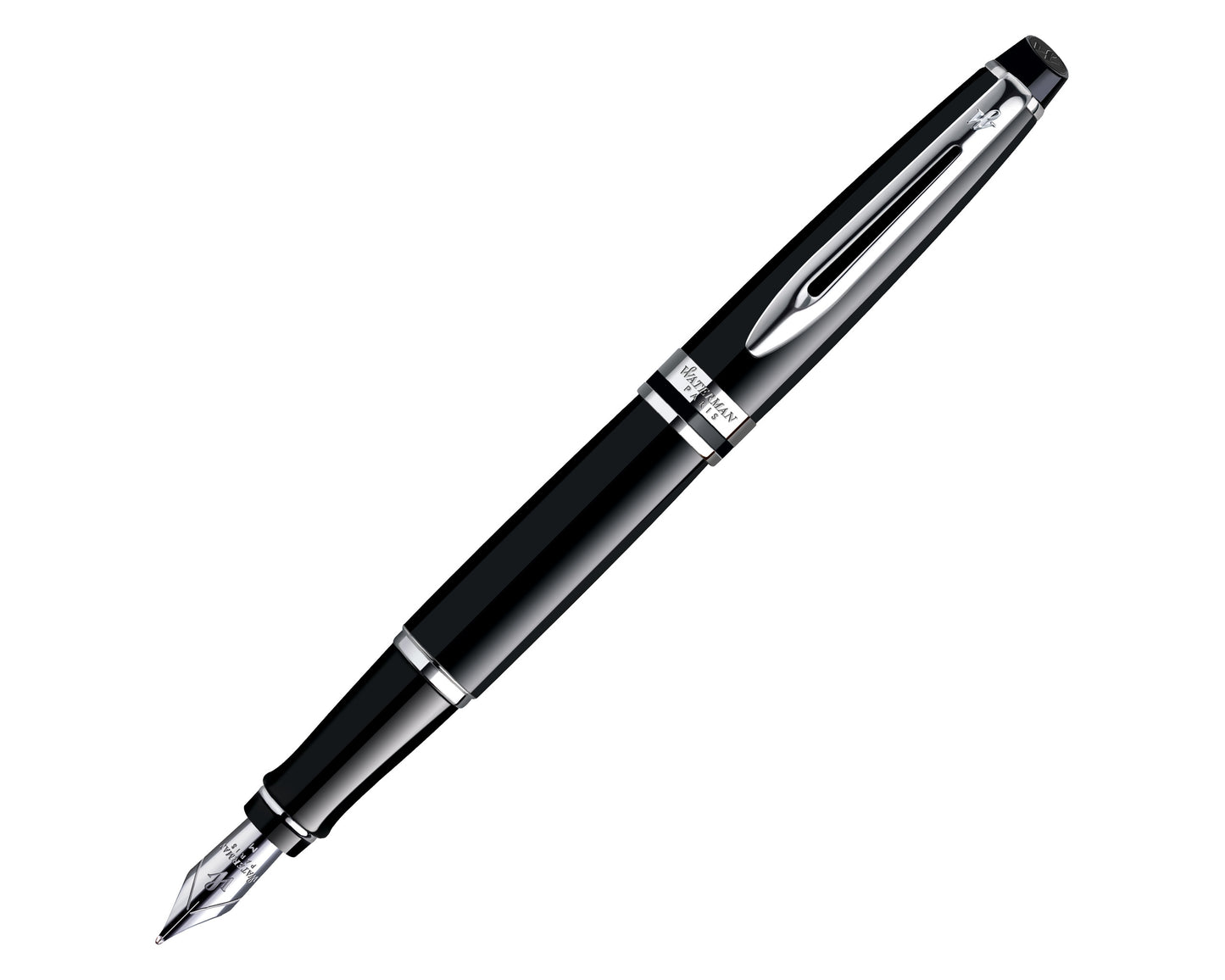 Waterman Expert Black CT Fountain Pen - Medium nib