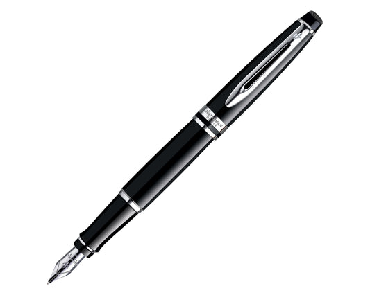 Waterman Expert Black CT Fountain Pen - Medium nib