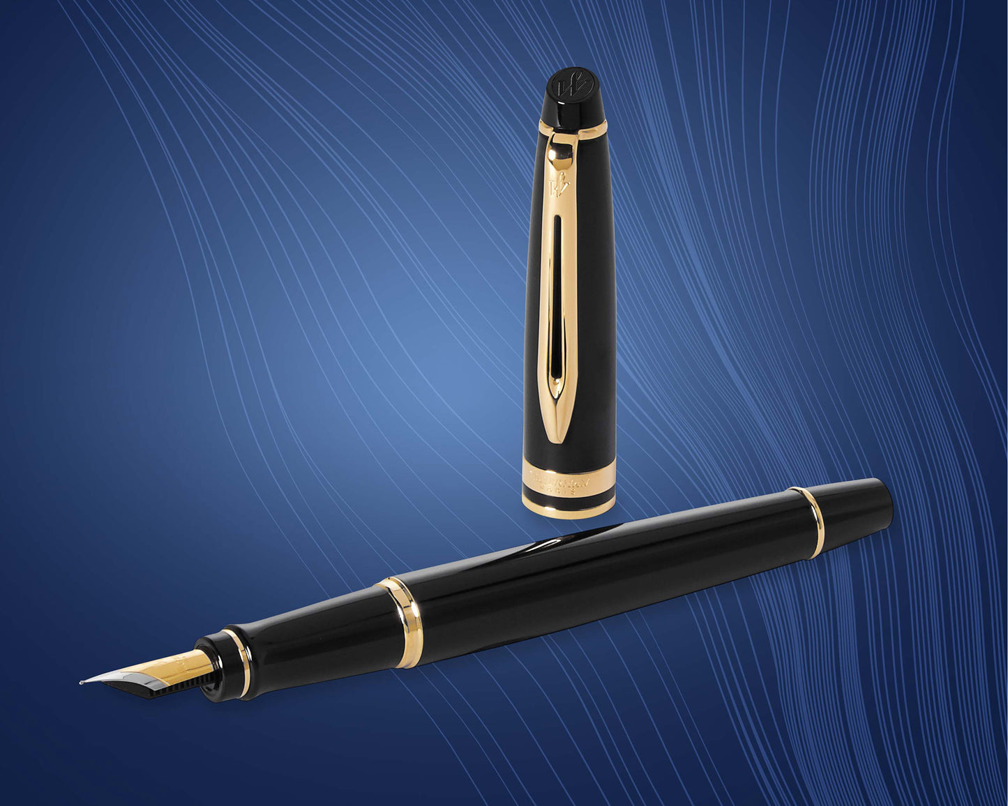 Waterman Expert Black GT Fountain Pen