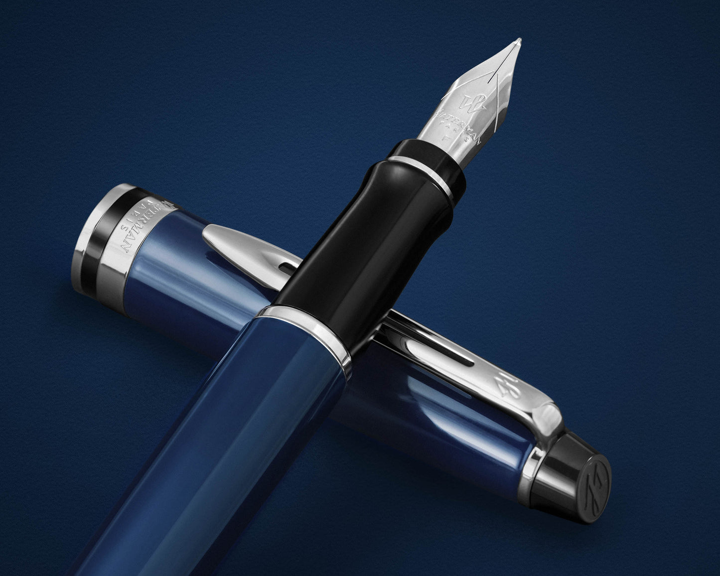 Waterman Expert Blue CT Fountain Pen - Medium nib