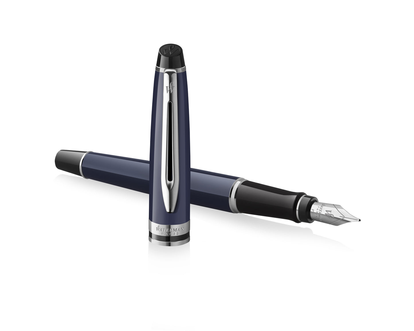 Waterman Expert Blue CT Fountain Pen - Medium nib