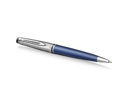 Waterman Expert Deluxe Metallic Blue CT Ballpoint Pen