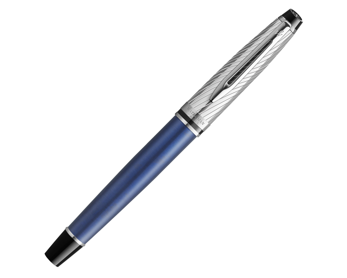 Waterman Expert Deluxe Metallic Blue CT Fountain Pen