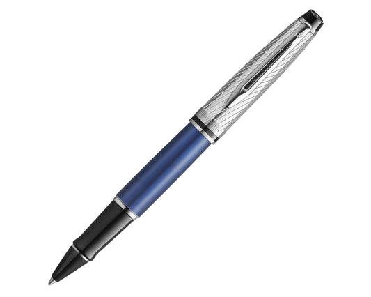 Waterman Expert Deluxe Metallic Blue CT Rollerball Pen