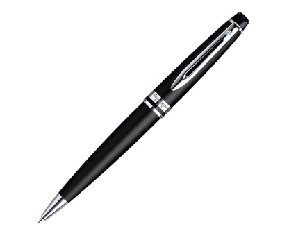Waterman Expert Matte Black Chrome Trim Ballpoint Pen