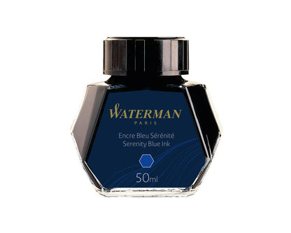 Waterman Florida Blue Ink Bottle - 50ml
