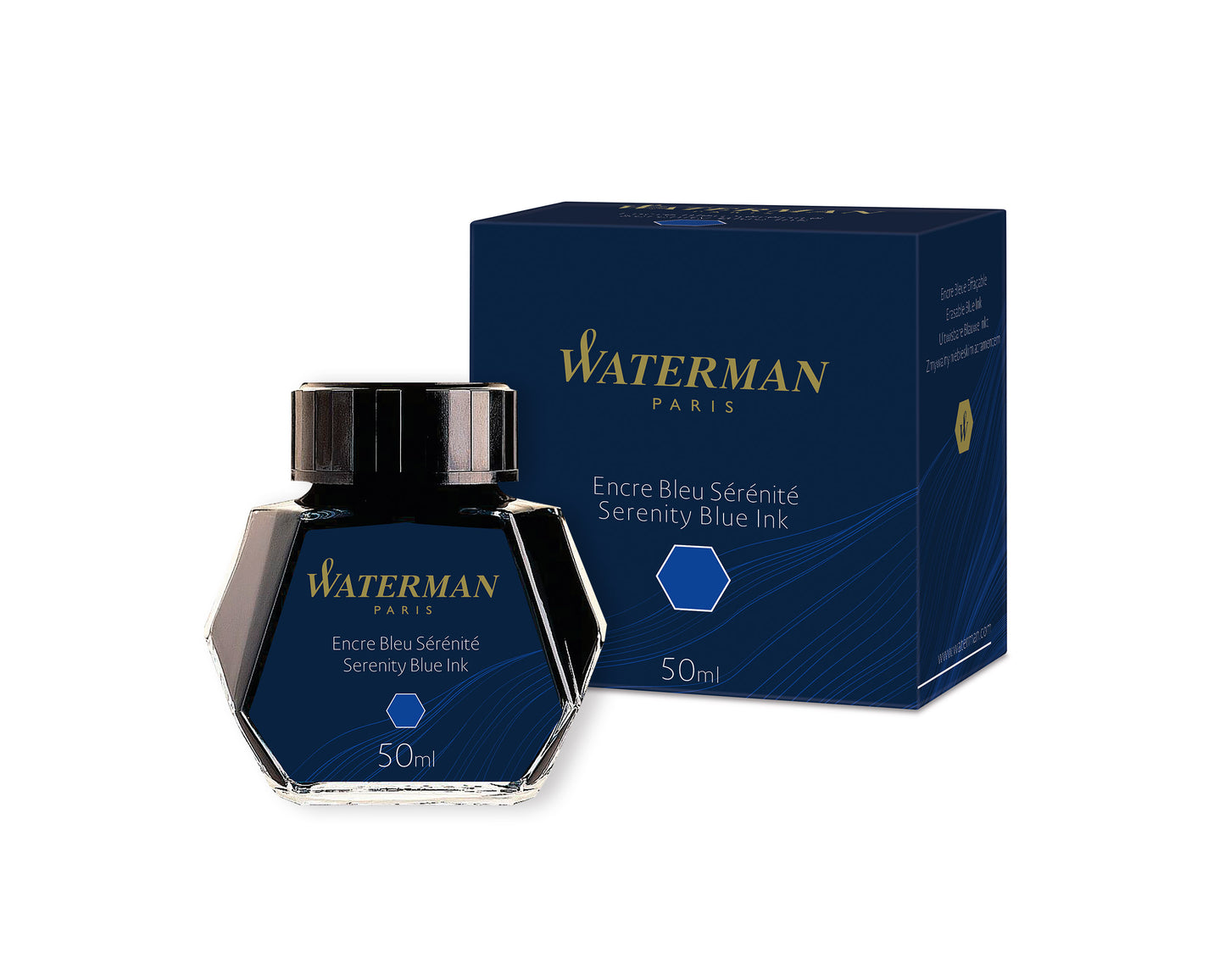 Waterman Florida Blue Ink Bottle - 50ml
