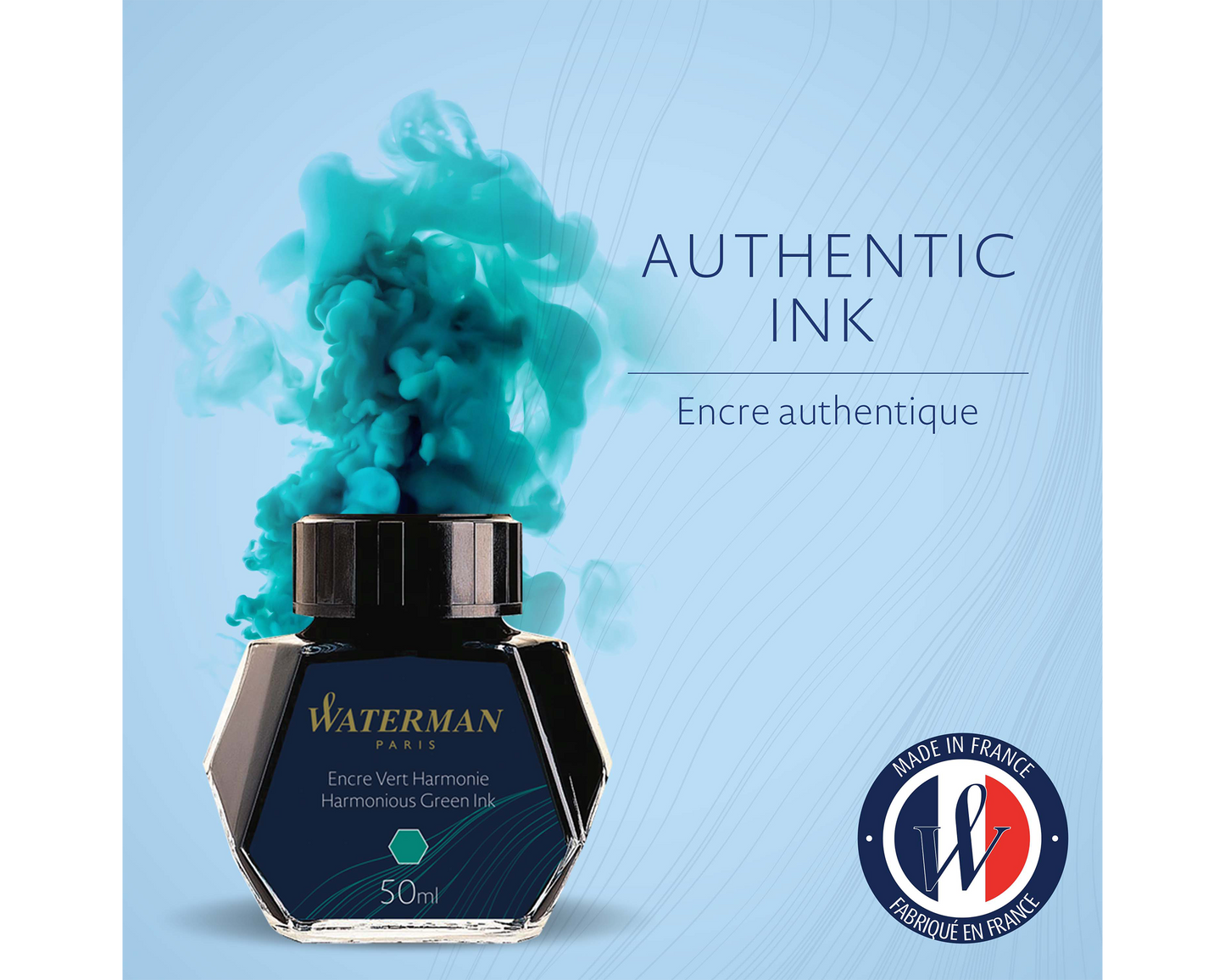 Waterman Green Ink Bottle - 50ml