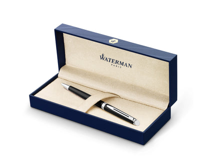 Waterman Hémisphère Black Chrome Trim Ballpoint Pen