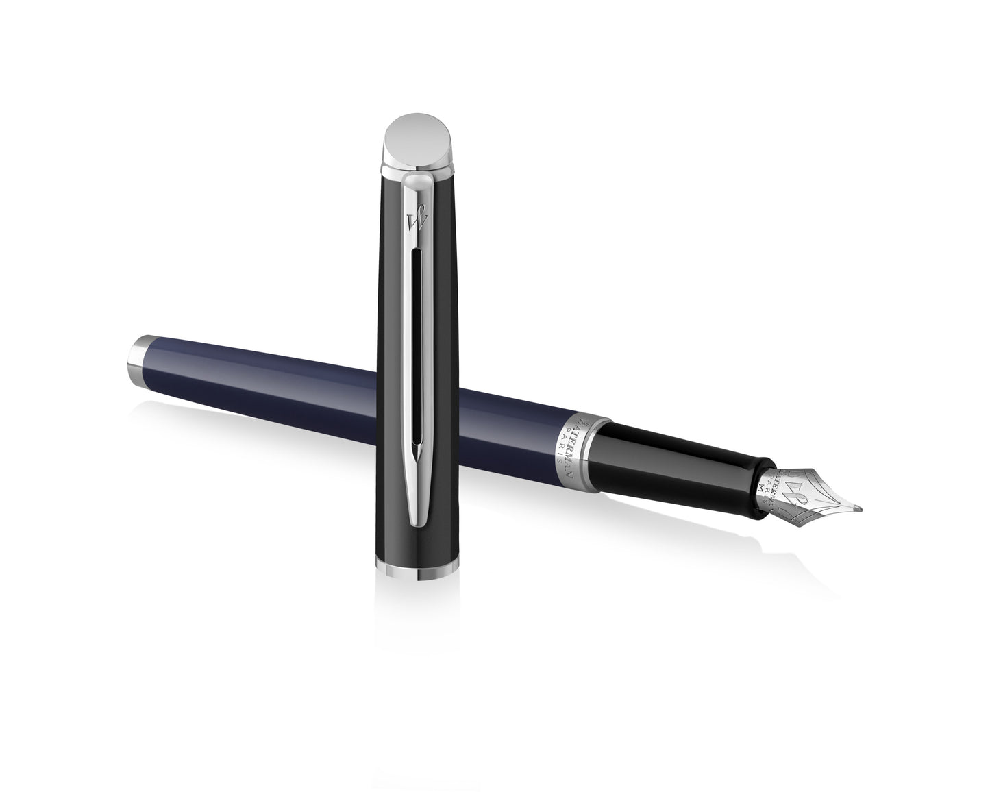 Waterman Hémisphère Black & Blue CT Fountain Pen
