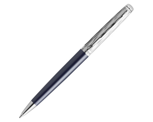 Waterman Hémisphère L’essence Du Bleu Deluxe Blue & Metal CT Ballpoint Pen