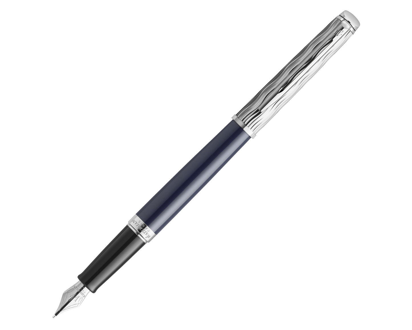Waterman Hémisphère L’essence Du Bleu Deluxe Blue & Metal CT Fountain Pen