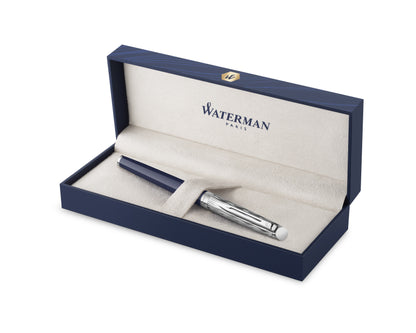 Waterman Hémisphère L’essence Du Bleu Deluxe Blue & Metal CT Rollerball Pen