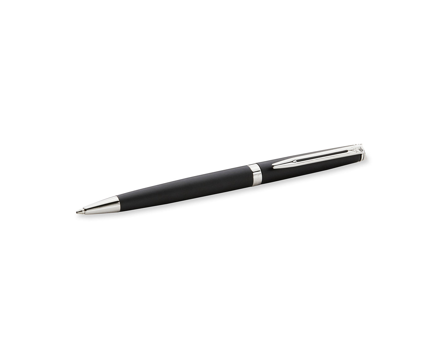 Waterman Hémisphère Matte Black Chrome Trim Ballpoint Pen