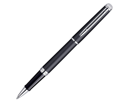 Waterman Hémisphère Matte Black Chrome Trim Rollerball Pen