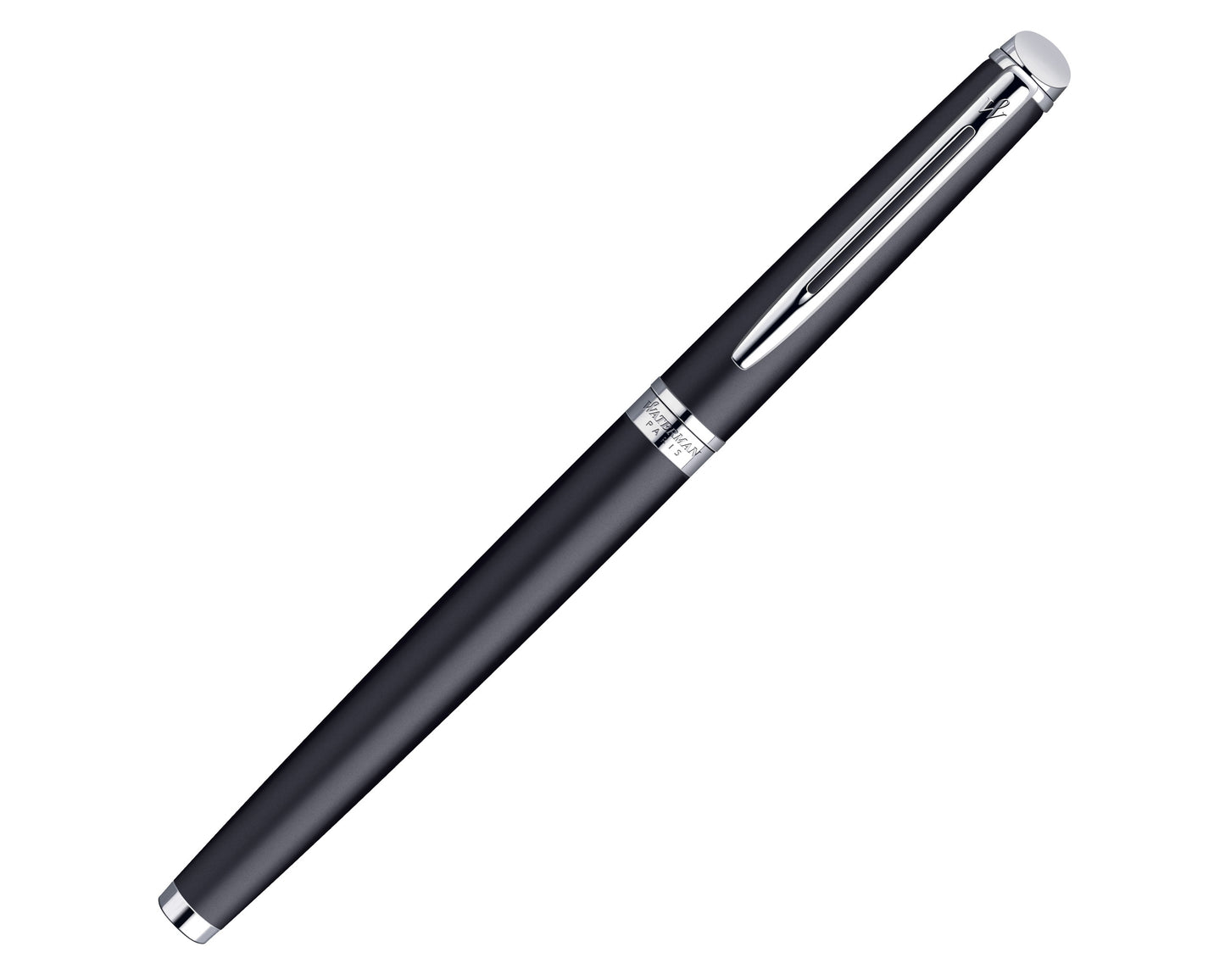 Waterman Hémisphère Matte Black Chrome Trim Rollerball Pen
