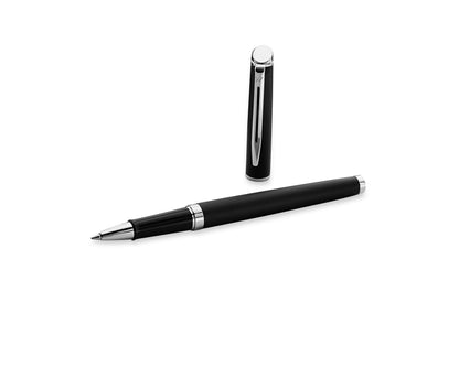 Waterman Hémisphère Matte Black Chrome Trim Rollerball Pen