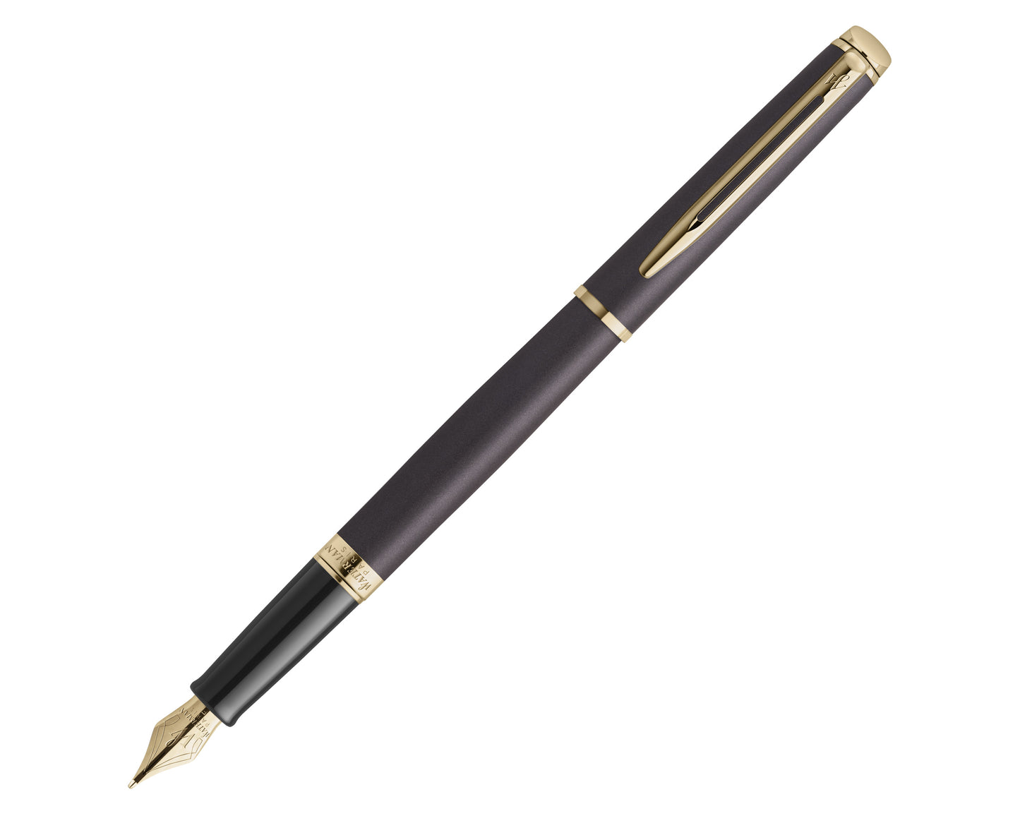Waterman Hémisphère Metallic Black GT Fountain Pen