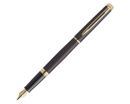 Waterman Hémisphère Metallic Black GT Fountain Pen
