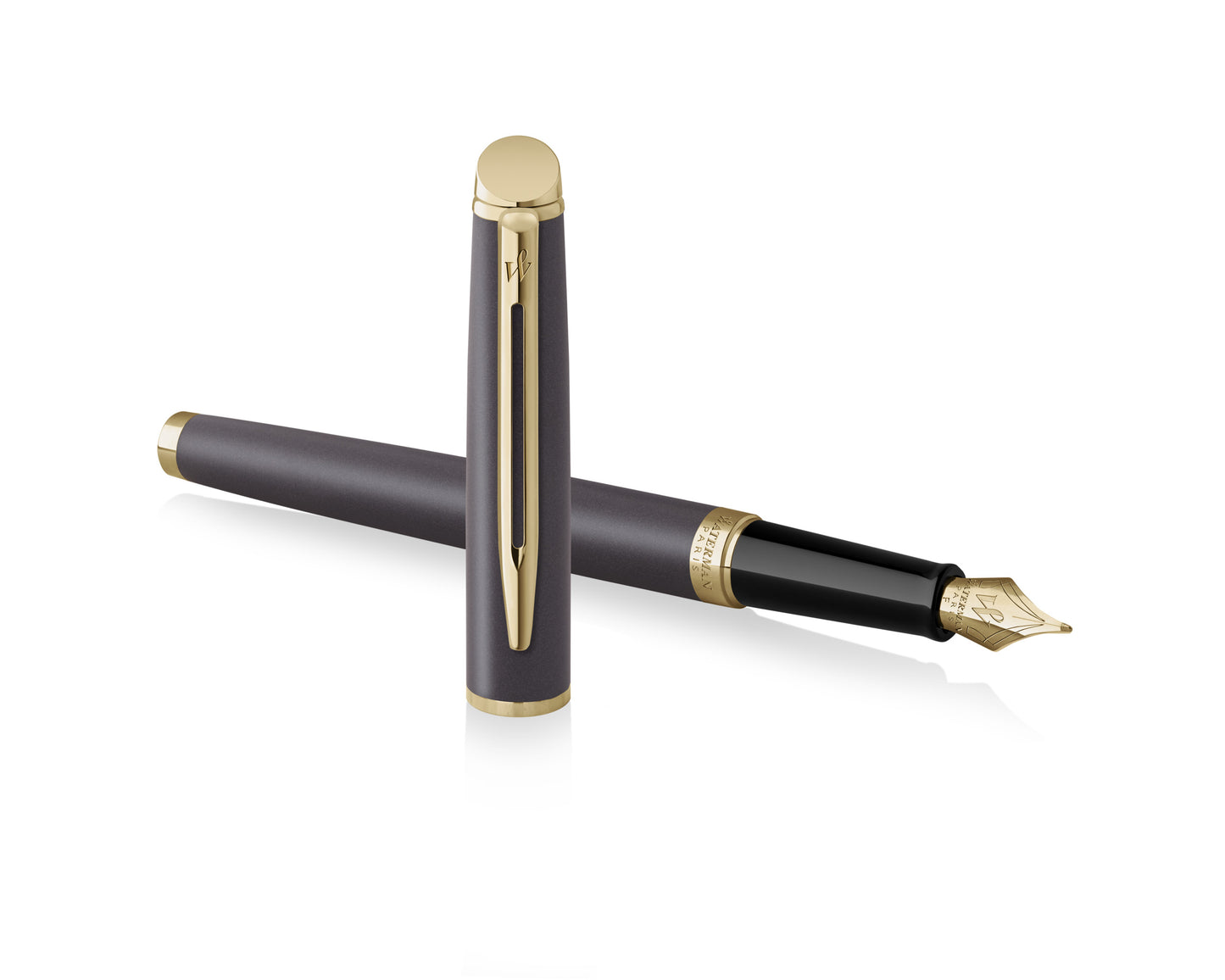 Waterman Hémisphère Metallic Black GT Fountain Pen