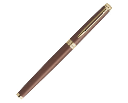 Waterman Hémisphère Metallic Copper GT Fountain Pen - Fine nib