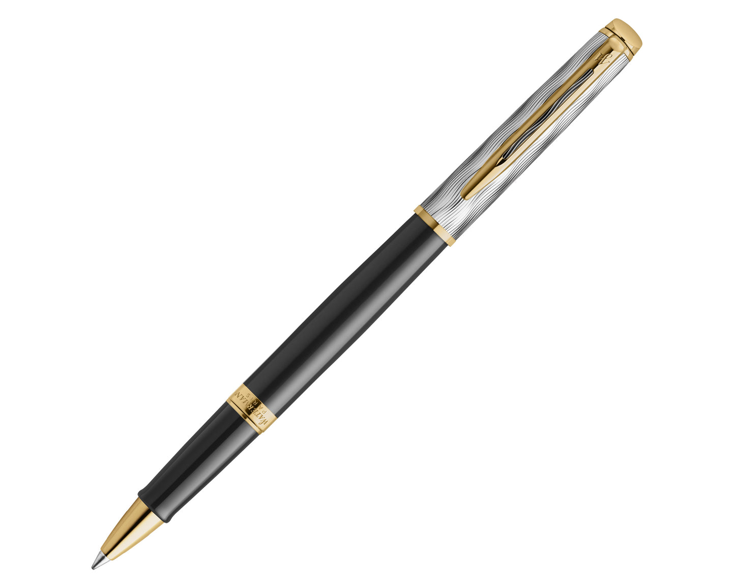 Waterman Hémisphère Reflections of Paris Deluxe Black GT Rollerball Pen