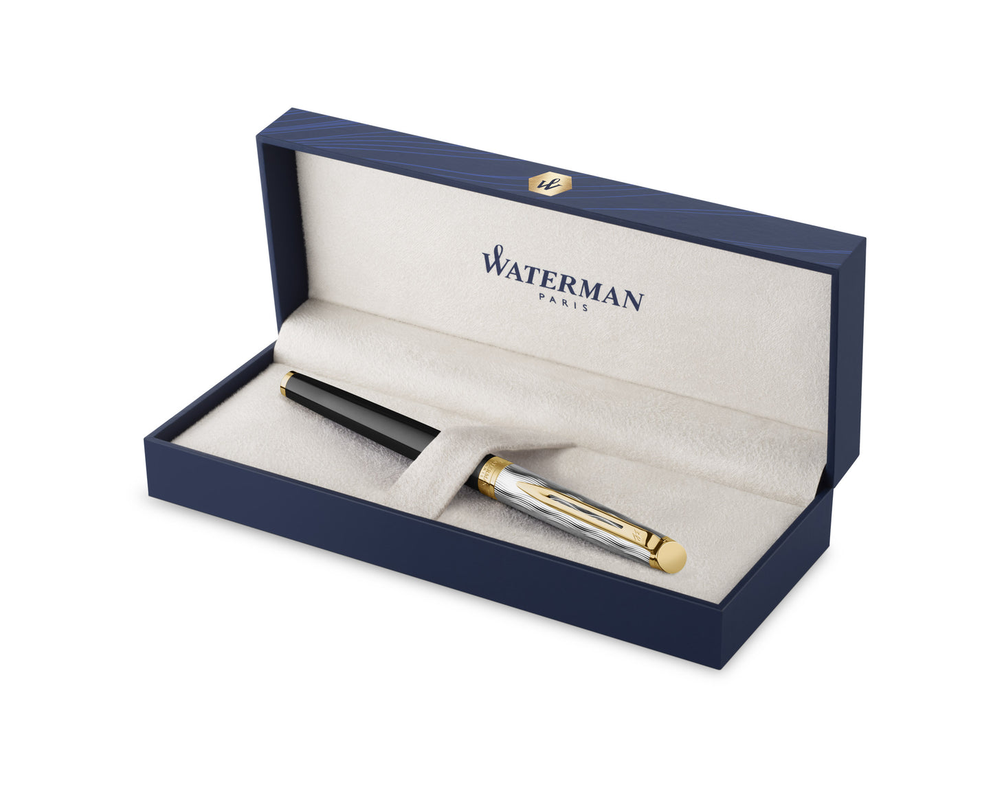 Waterman Hémisphère Reflections of Paris Deluxe Black GT Rollerball Pen