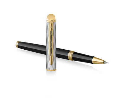 Waterman Hémisphère Reflections of Paris Deluxe Black GT Rollerball Pen