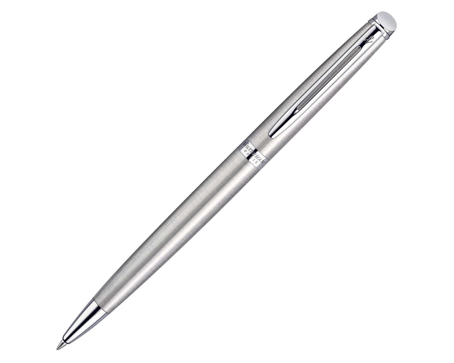Waterman Hémisphère Stainless Steel Chrome Trim Ballpoint Pen