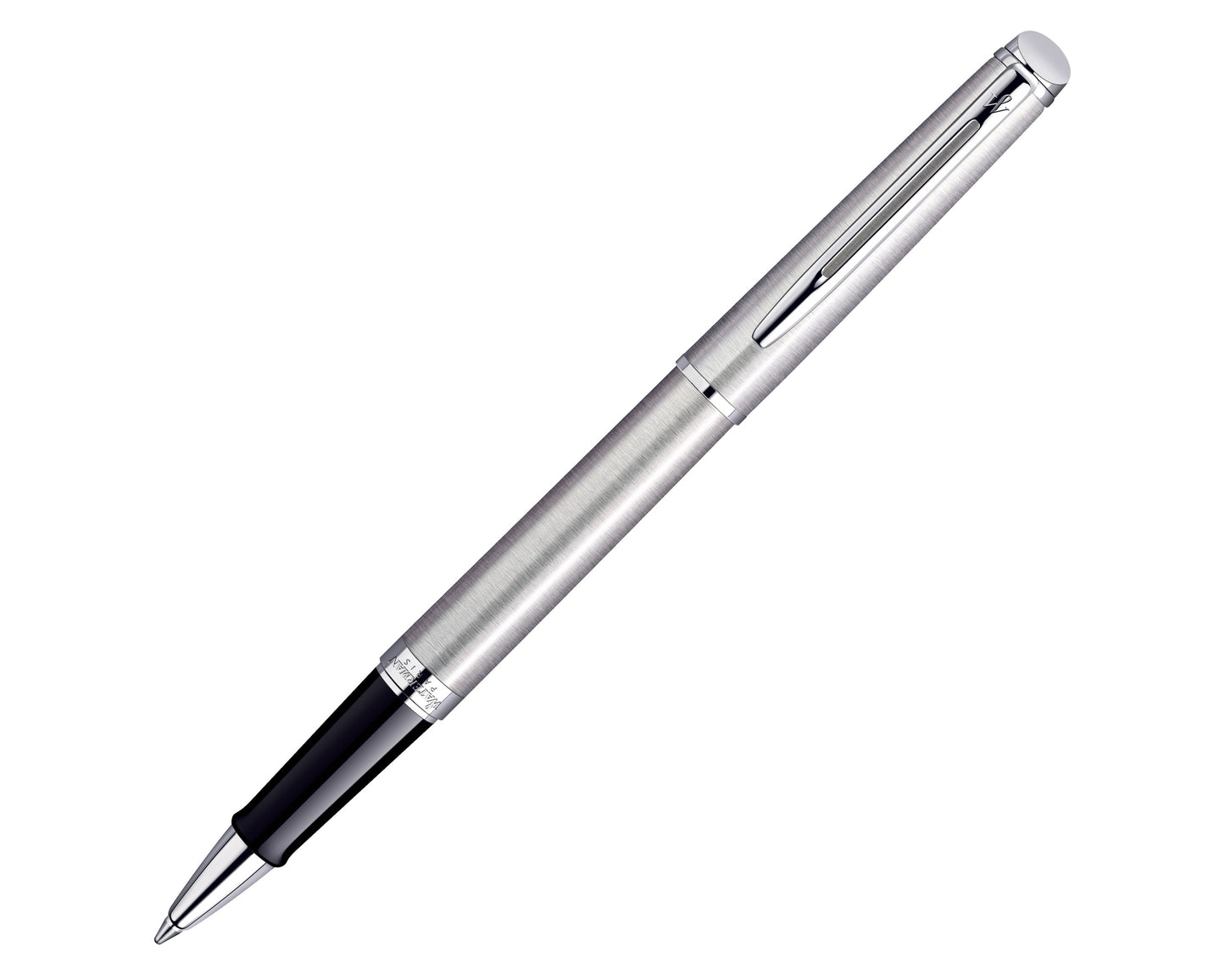 Waterman Hémisphère Stainless Steel Chrome Trim Rollerball Pen