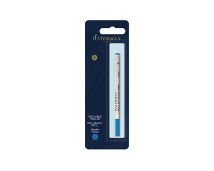 Waterman Rollerball Refill Fine Blue Single in Blister Pack