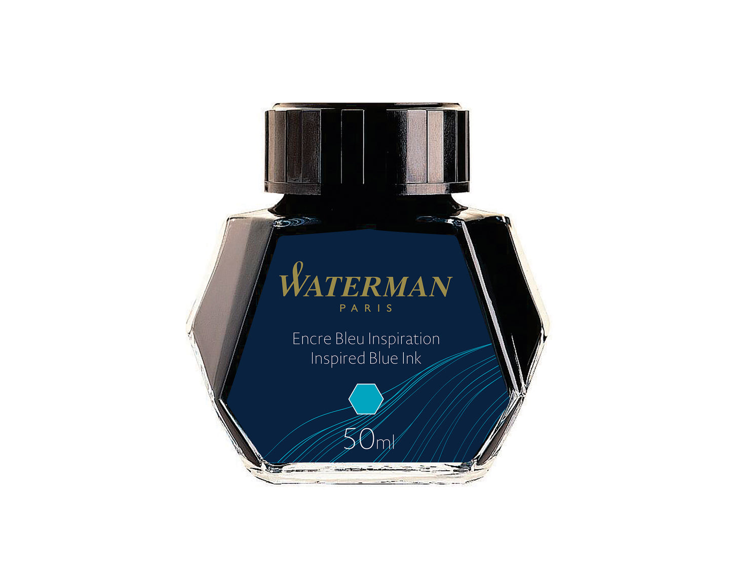 Waterman South Sea Blue Ink Bottle - 50ml
