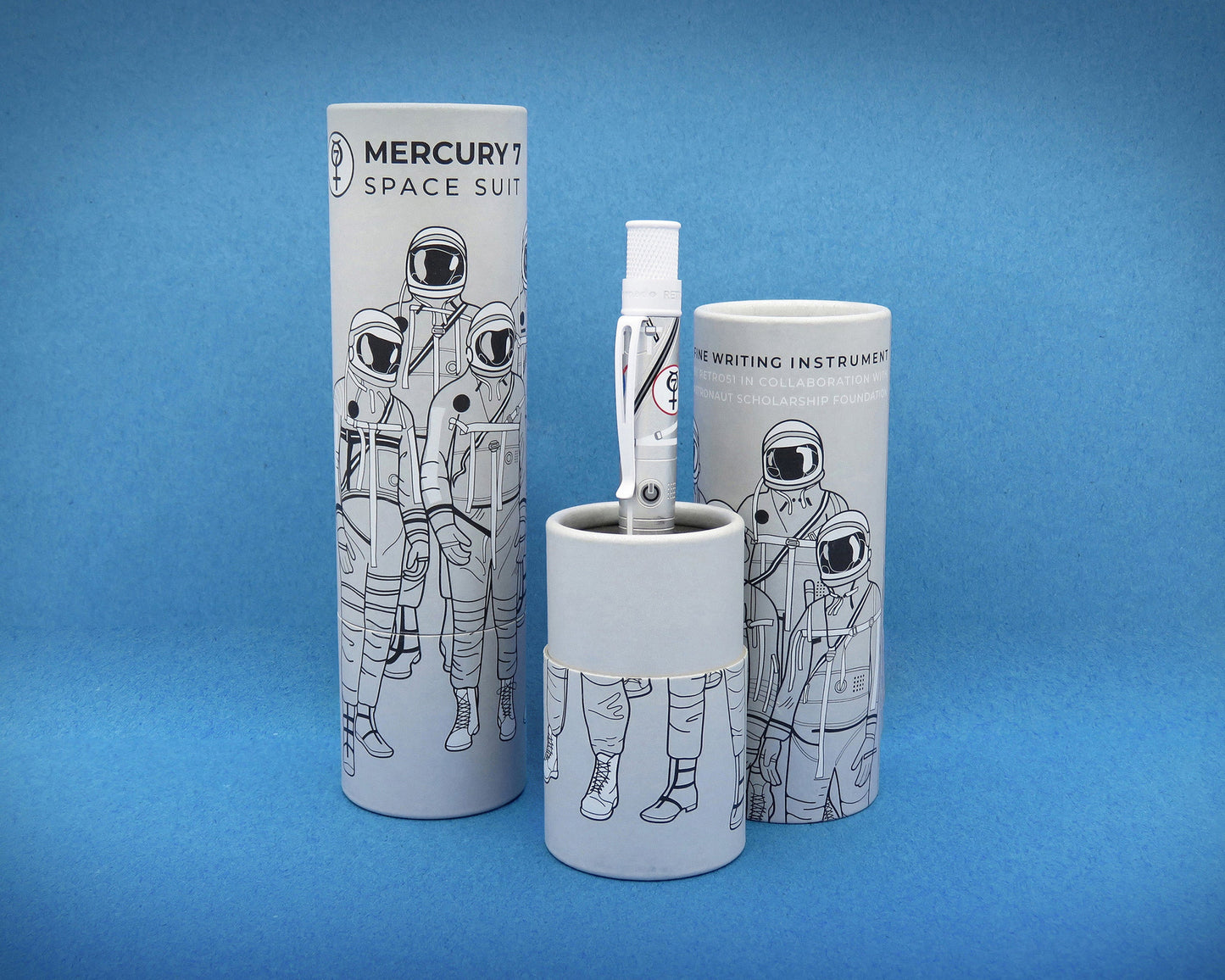 Retro51 Tornado™ Mercury 7 Rollerball Pen