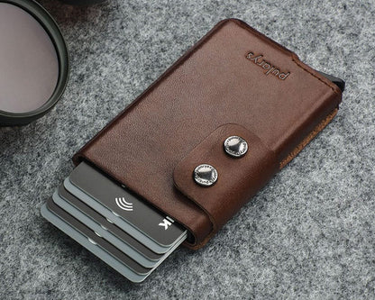 Pularys - FUNKY RFID Wallet in Brown