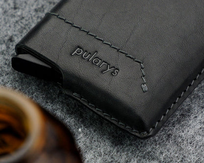 Pularys GOBI Wallet | Nomad Leather in Black