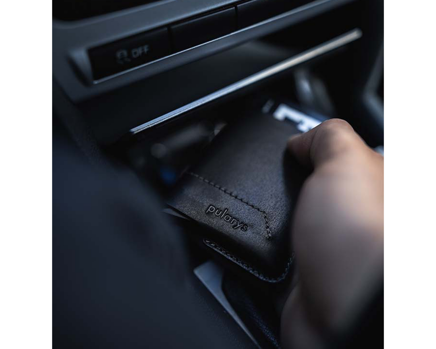 Pularys GOBI Wallet | Nomad Leather in Black