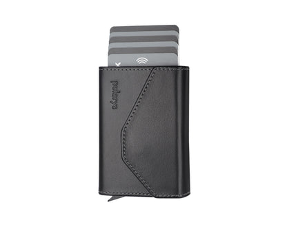 Pularys PORTER Go Wallet | Italia Leather in Black