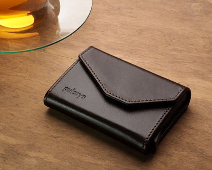 Pularys PORTER Go Wallet | Italia Leather in Brown