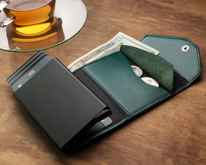 Pularys - RAVEN RFID Wallet | Green
