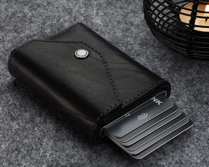 Pularys PORTER Go Wallet | Nomad Leather in Black