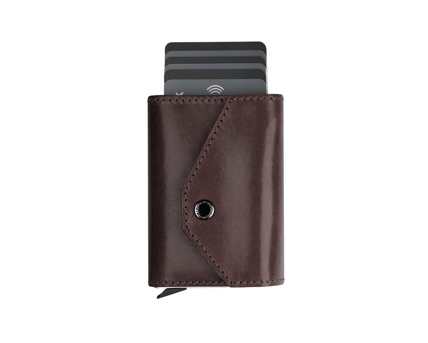 Pularys PORTER Go Wallet | Nomad Leather in Brown