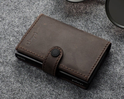 Pularys HIKER Wallet | Hunter Leather in Brown